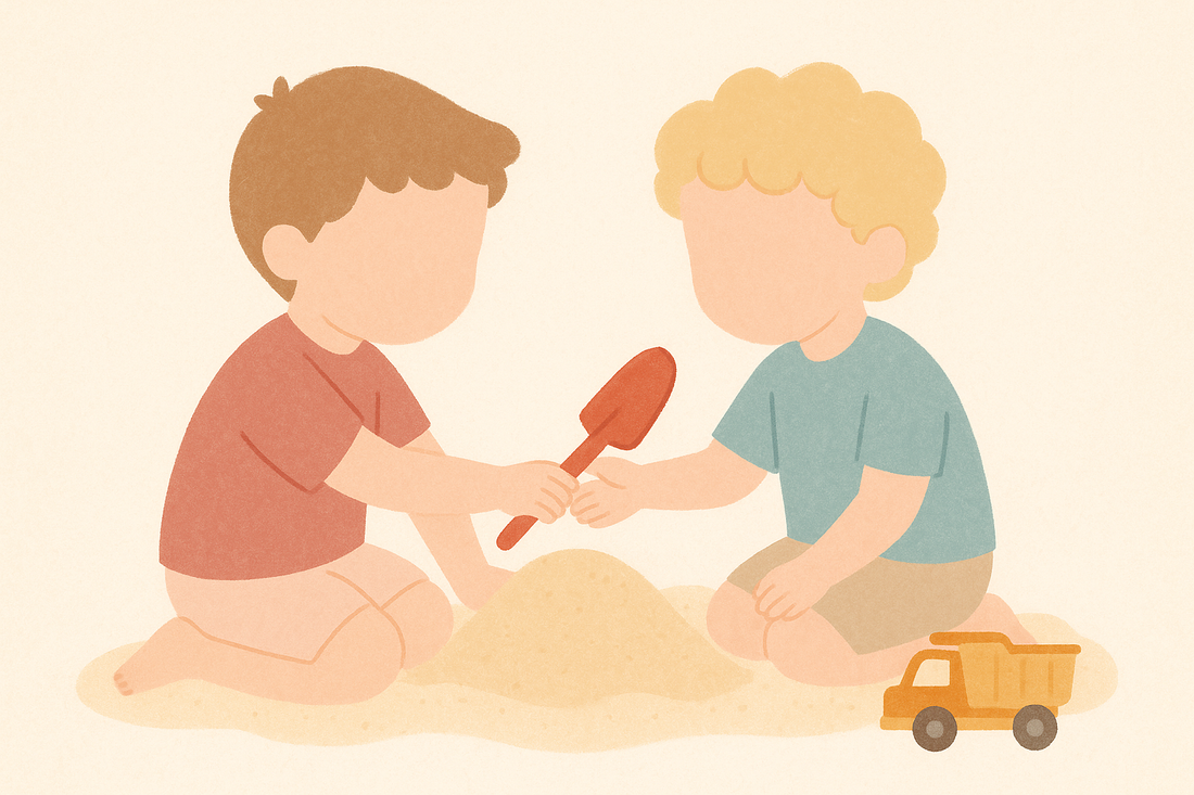 Noa et la pelle rouge