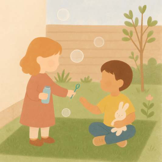 Lila et les bulles de savon